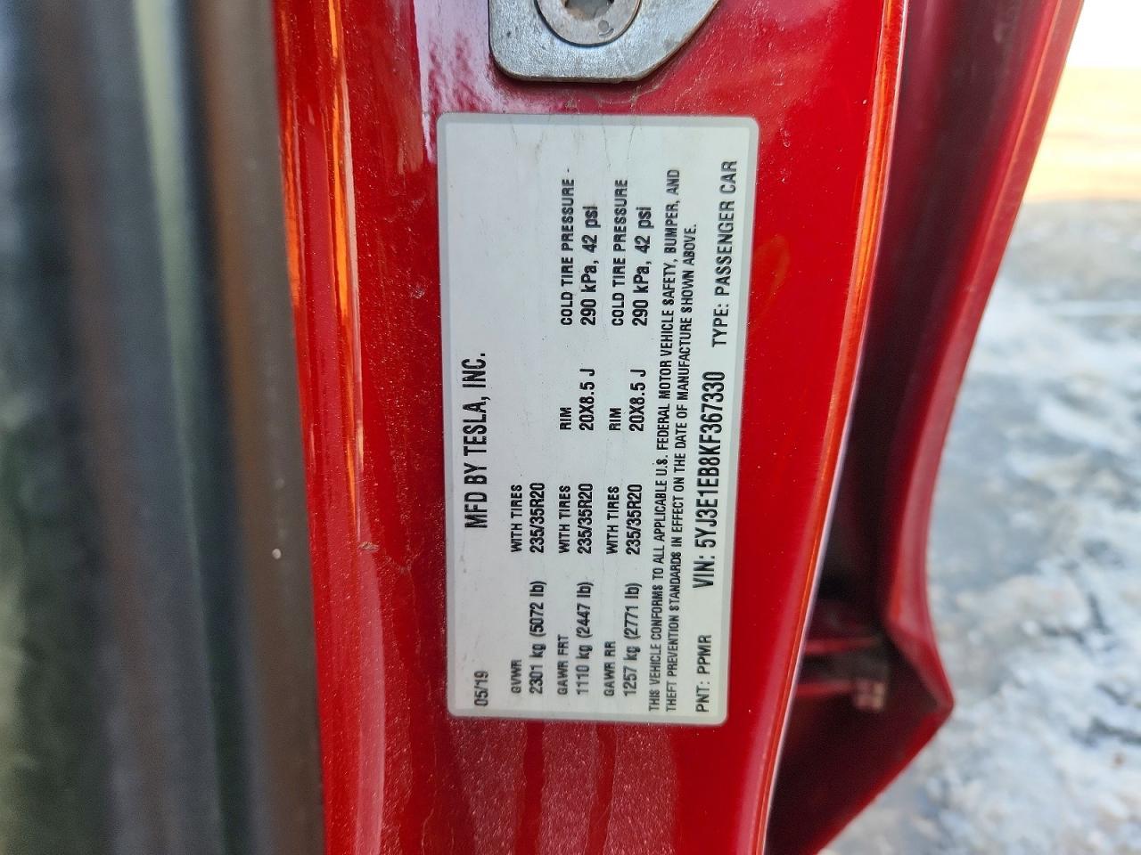 2019 Tesla Model 3