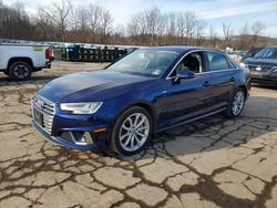Audi salvage cars for sale: 2019 Audi A4 Premium Plus