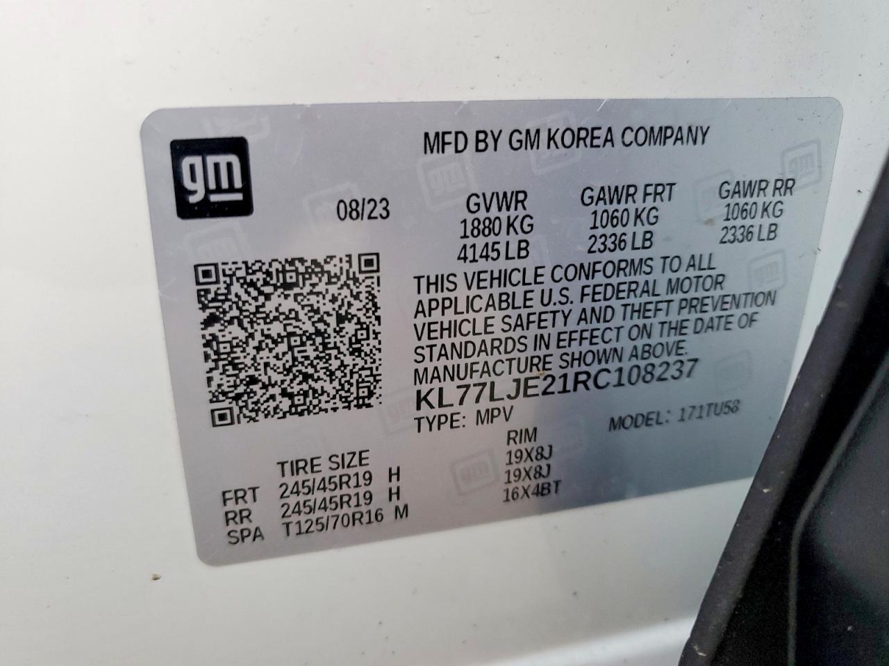 2024 Chevrolet Trax 2RS