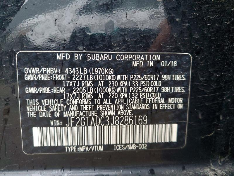 2018 Subaru Crosstrek Premium