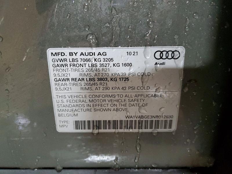 2022 Audi E-tron Chronos