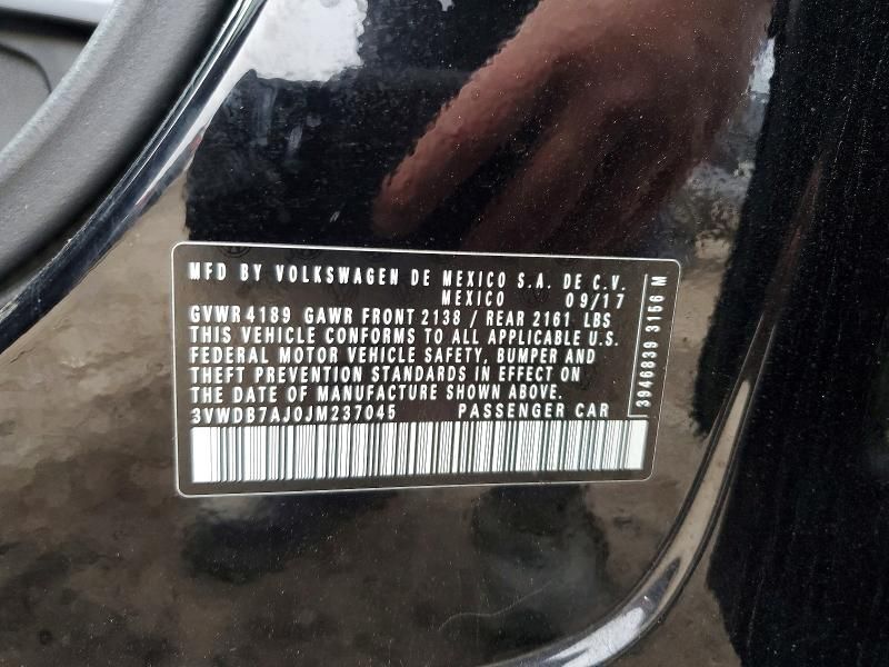 2018 Volkswagen Jetta se