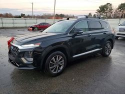 Hyundai salvage cars for sale: 2020 Hyundai Santa fe sel