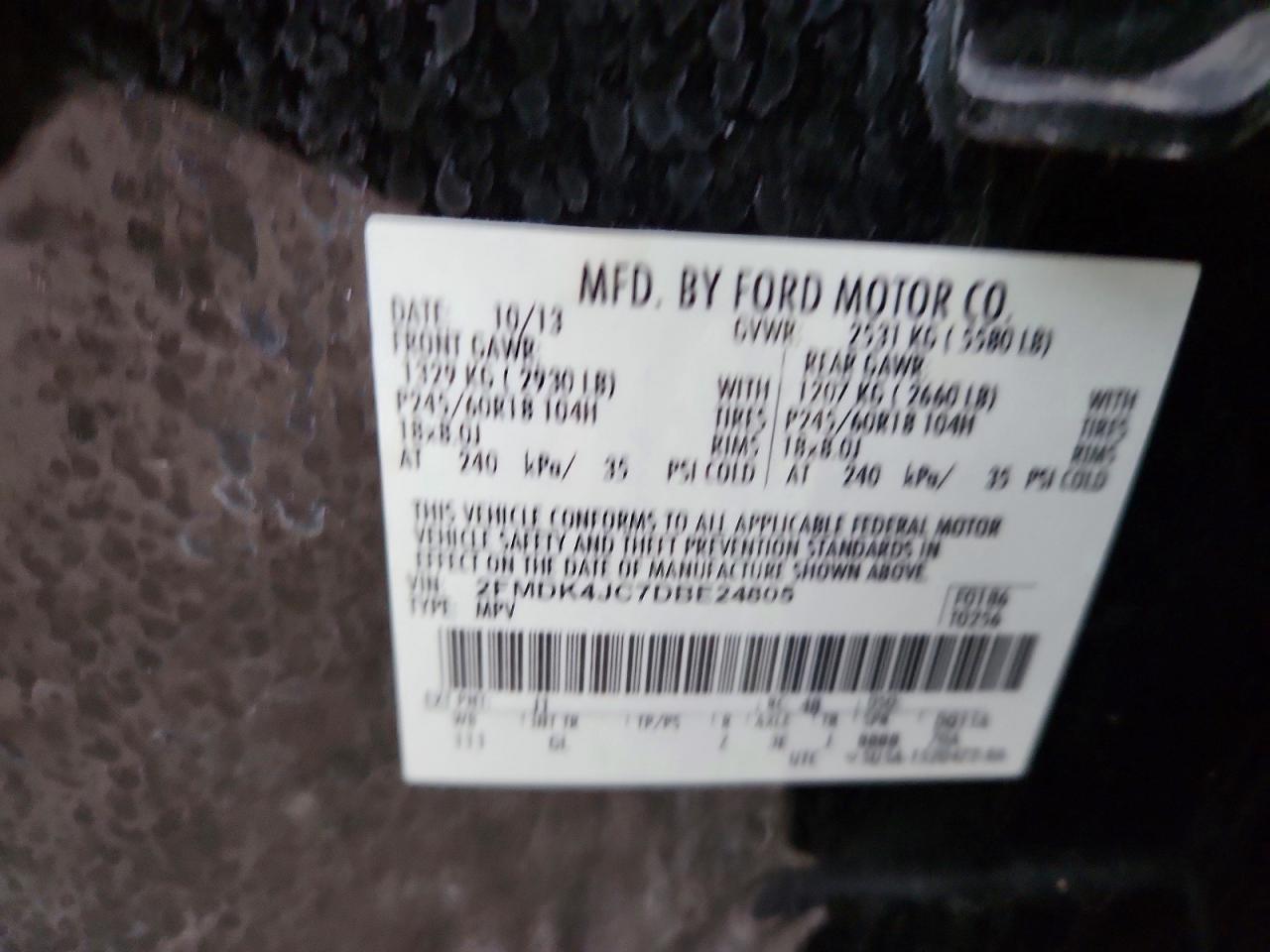 2013 Ford Edge sel