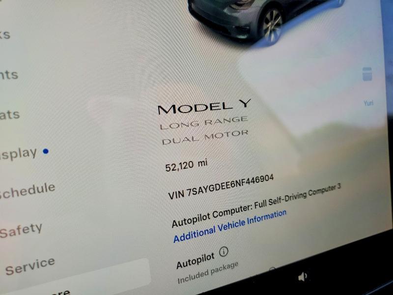 2022 Tesla Model y