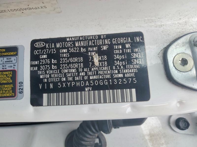 2016 KIA Sorento ex V6