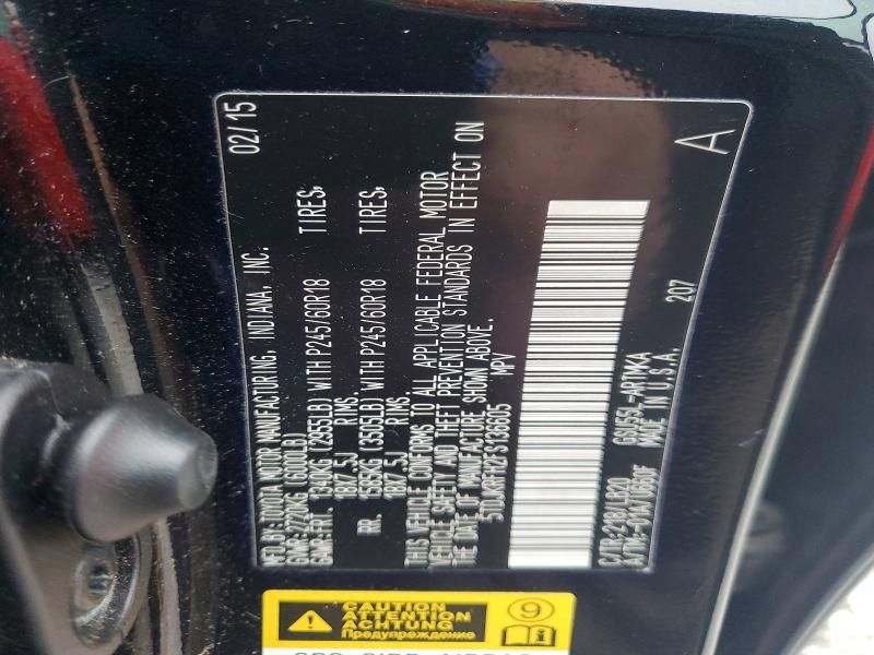 2015 Toyota Highlander xle