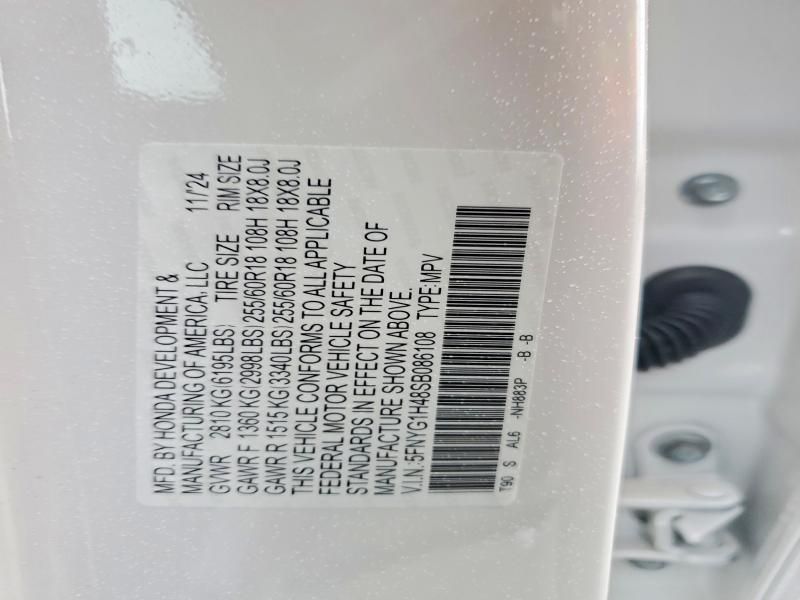 2025 Honda Pilot exl