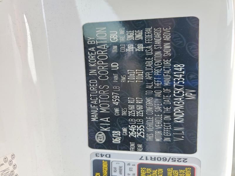 2019 KIA Sportage lx