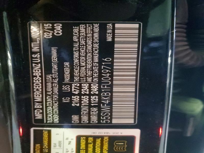 2015 Mercedes-Benz C 300 4matic