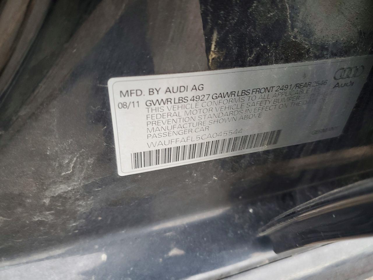 2012 Audi A4 Premium Plus