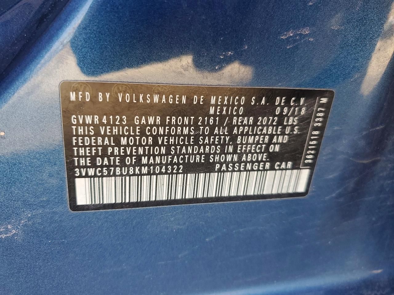 2019 Volkswagen Jetta s