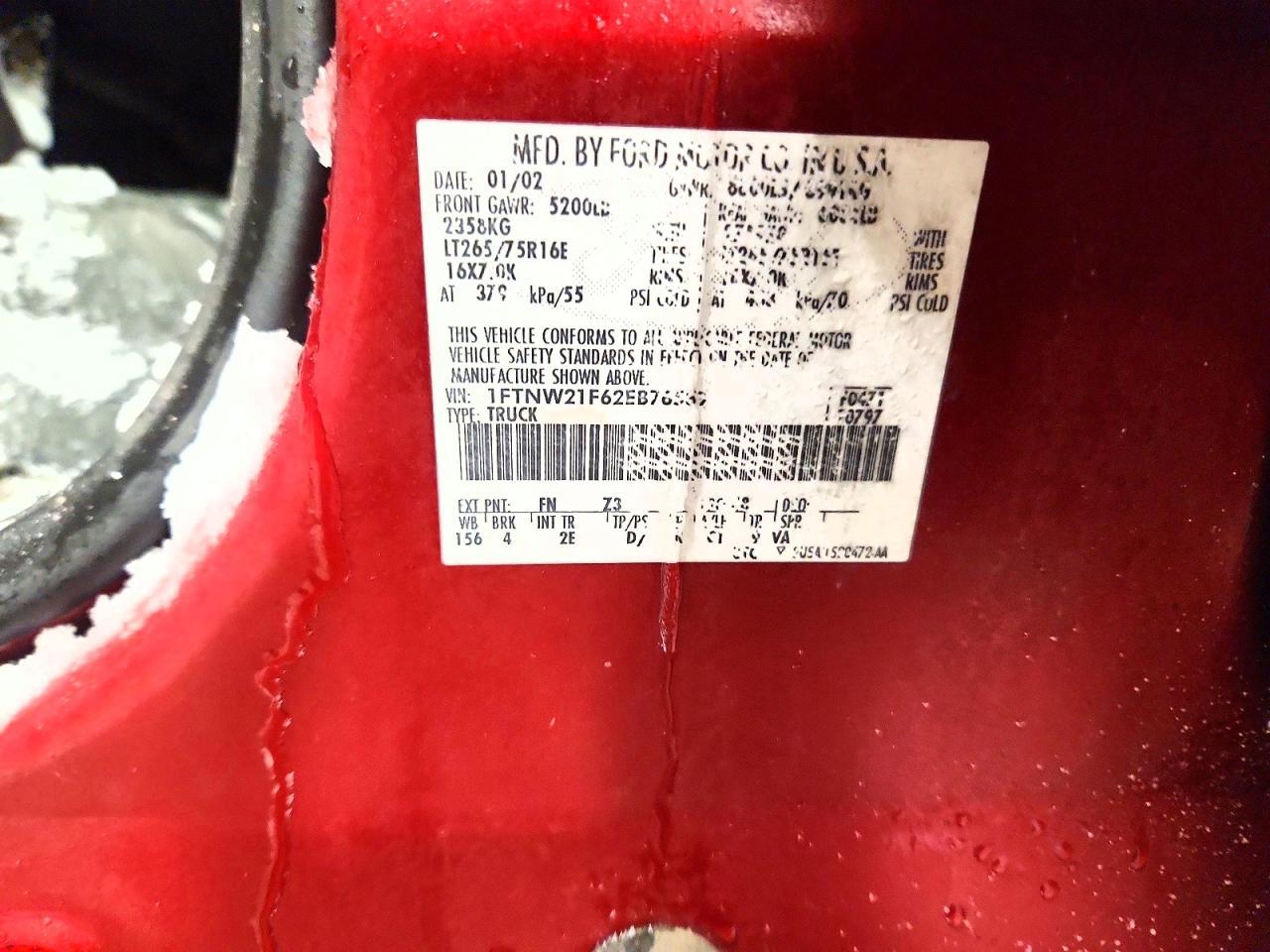 2002 Ford F250 Super Duty