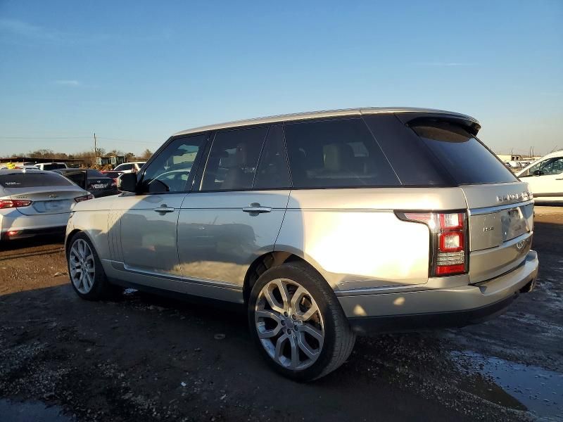 2014 Land Rover Range Rover hse