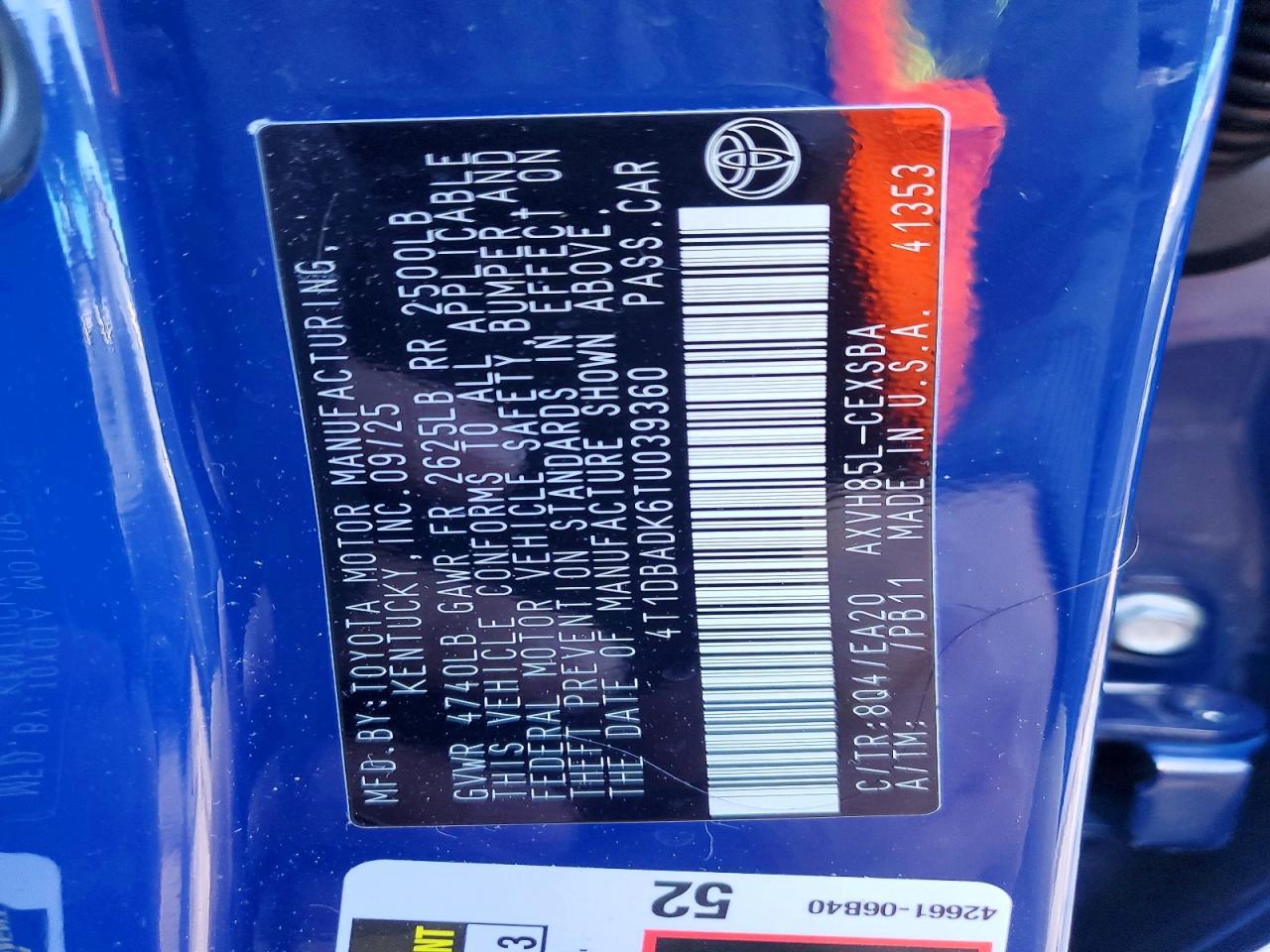 2026 Toyota Camry Night Shade