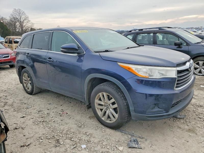 2016 Toyota Highlander le