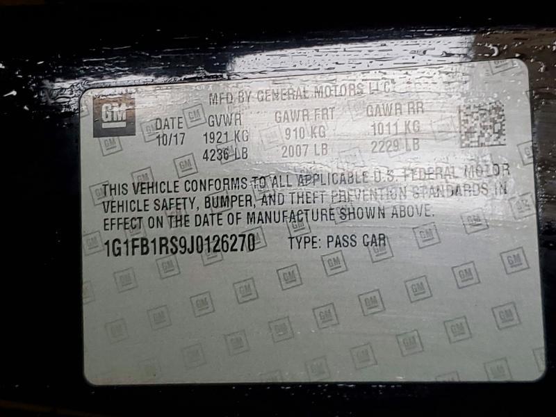 2018 Chevrolet Camaro lt