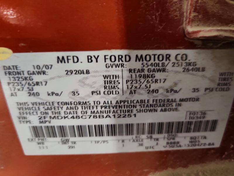 2008 Ford Edge sel