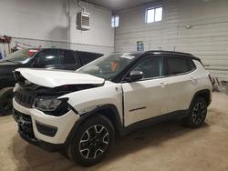 Salvage cars for sale from Copart Des Moines, IA: 2021 Jeep Compass Trailhawk