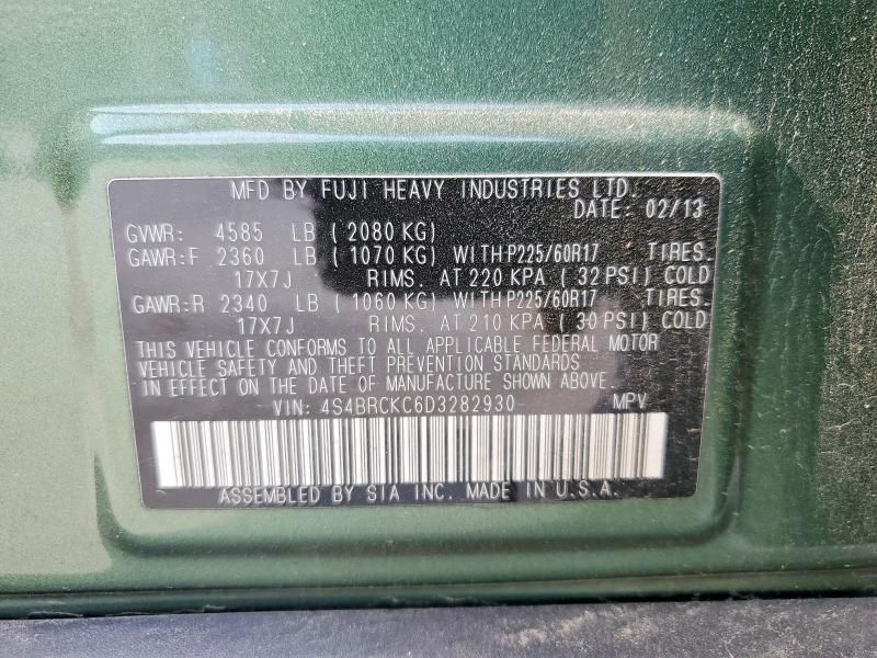 2013 Subaru Outback 2.5i Limited