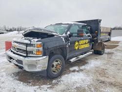 Chevrolet salvage cars for sale: 2018 Chevrolet Silverado K3500