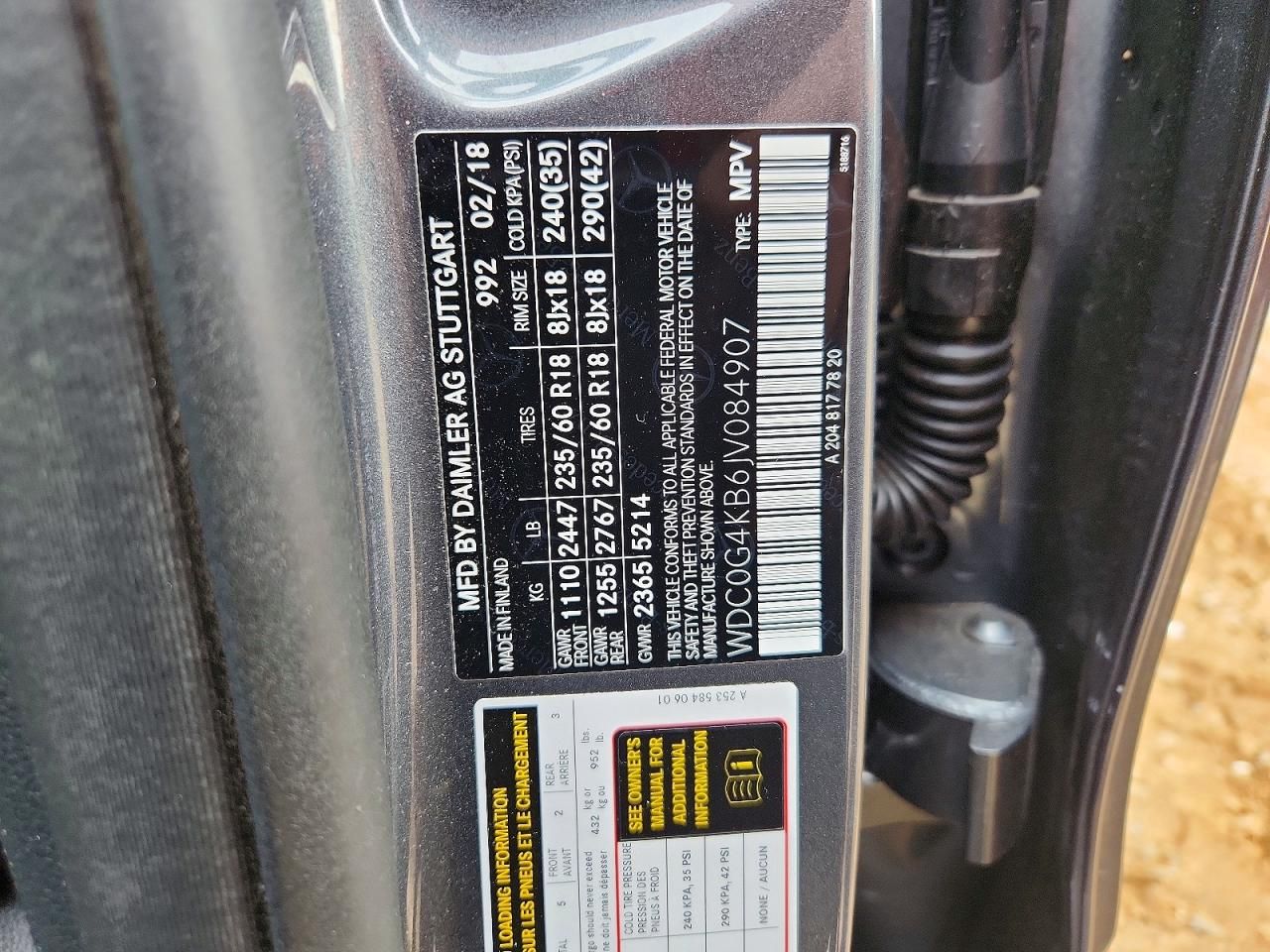 2018 Mercedes-Benz Glc 300 4matic