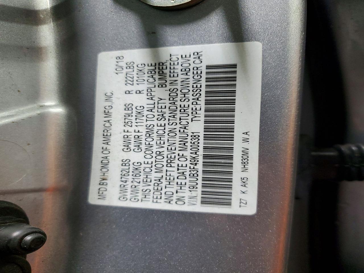2019 Acura Tlx Technology