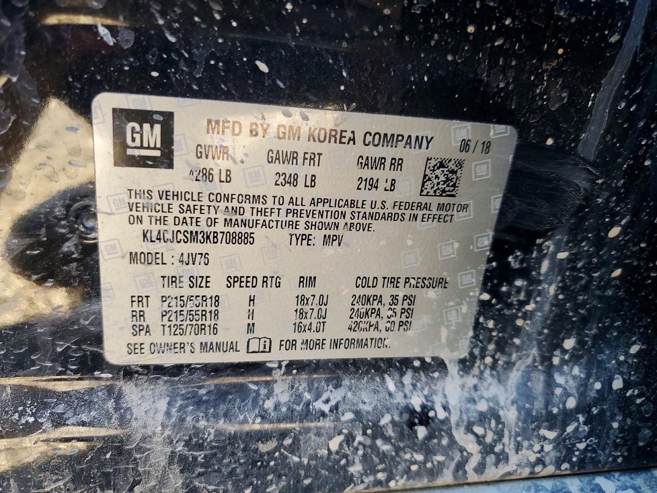 2019 Buick Encore Essence