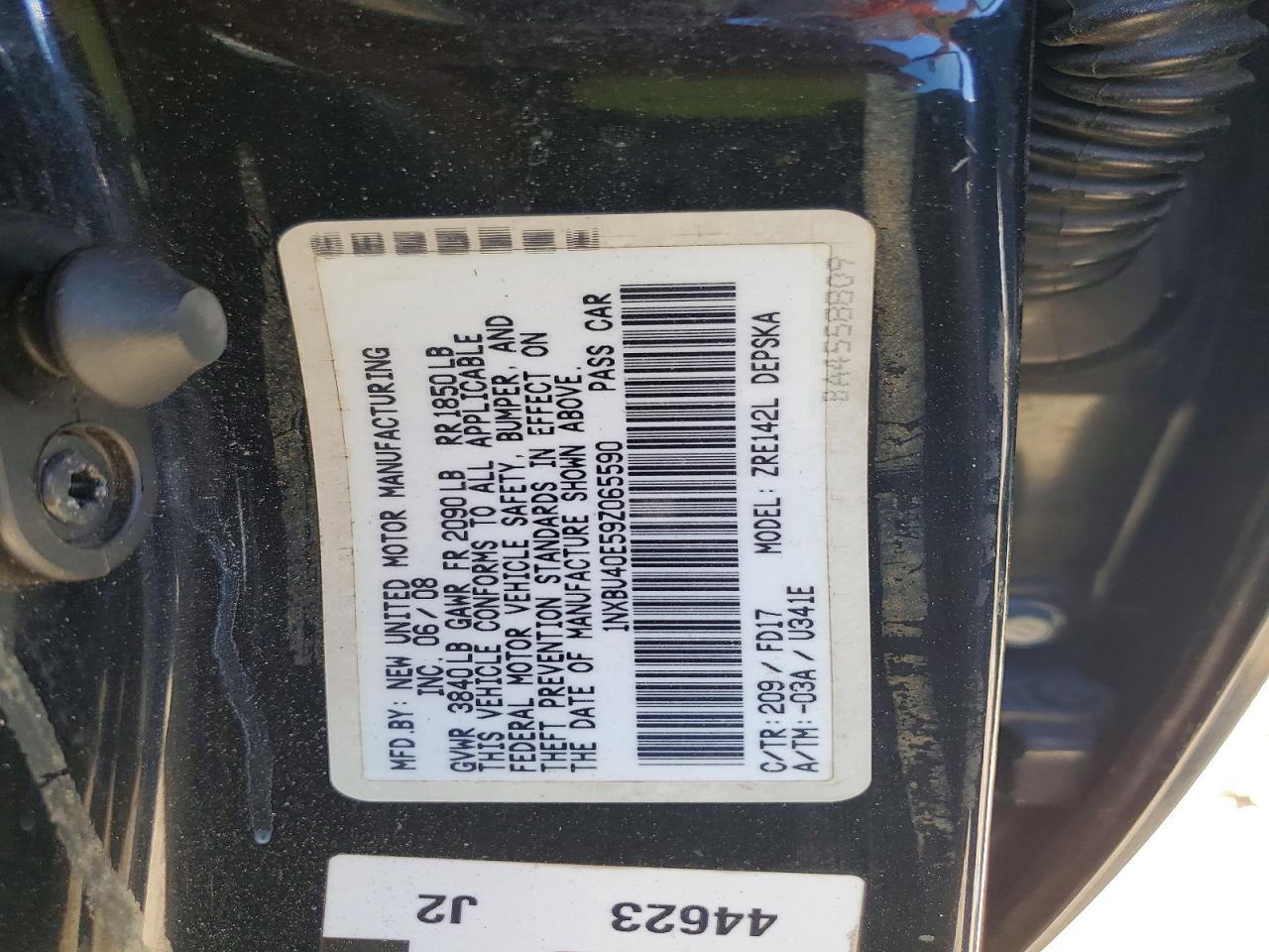 2009 Toyota Corolla Base