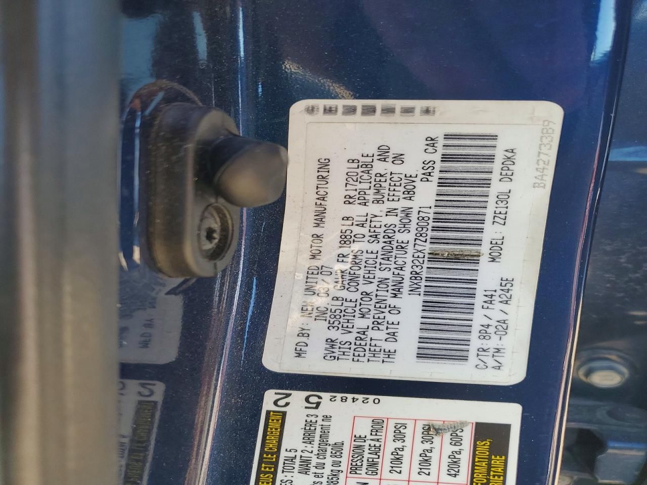 2007 Toyota Corolla ce