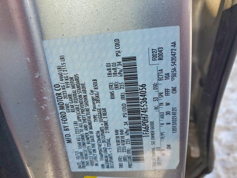 2014 Ford Fusion se