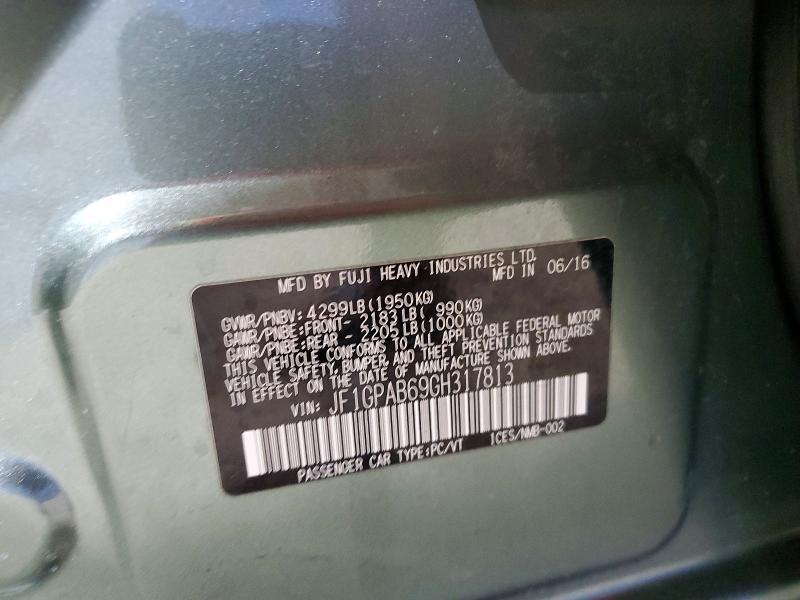 2016 Subaru Impreza Premium