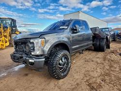 Salvage trucks for sale at Albuquerque, NM auction: 2019 Ford F350 Flatbed Truck