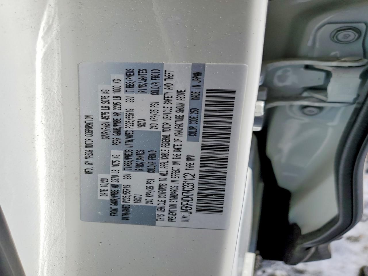 2021 Mazda Cx-5 Grand Touring