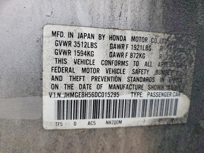 2013 Honda Fit Sport