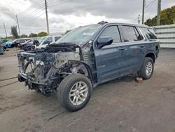 Salvage cars for sale from Copart Miami, FL: 2021 Chevrolet Tahoe C1500 lt