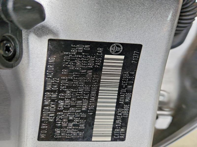 2022 Toyota Camry se