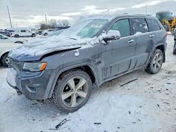 Jeep salvage cars for sale: 2015 Jeep Grand Cherokee Overland