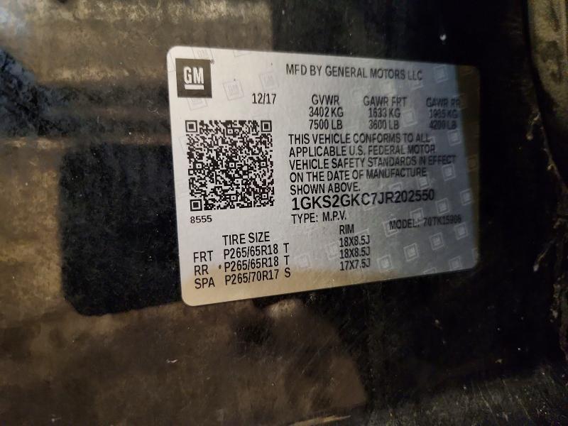 2018 GMC Yukon xl K1500 slt