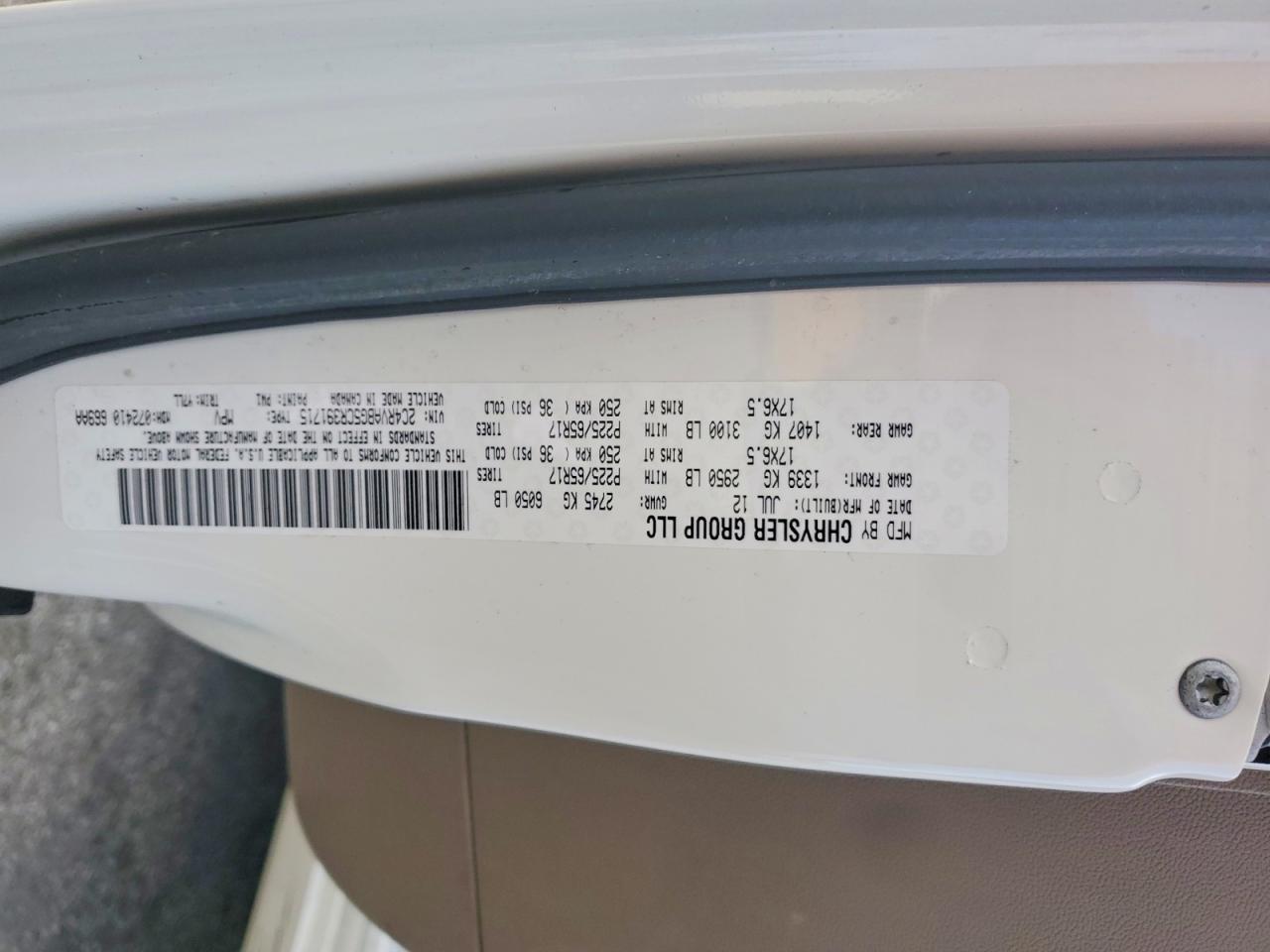 2012 Volkswagen Routan se