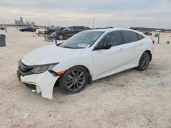 Honda salvage cars for sale: 2021 Honda Civic ex