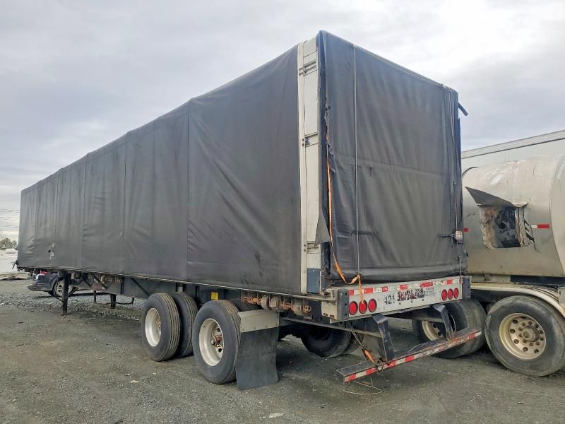 2016 Transcraft Flatbed Side Curtain Trailer