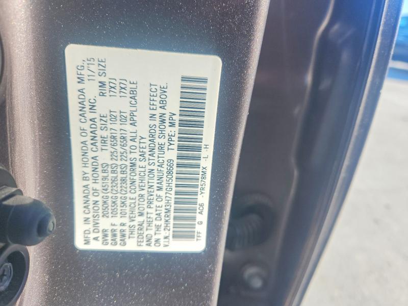 2016 Honda Cr-v exl