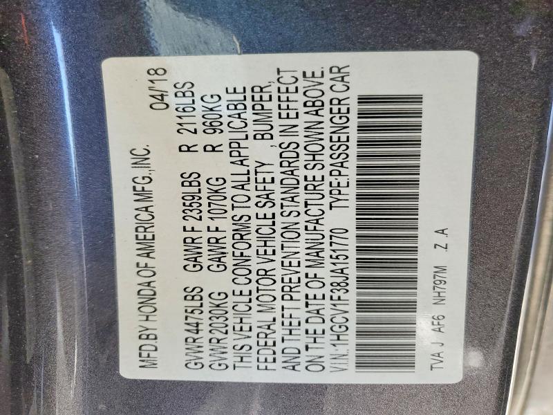 2018 Honda Accord Sport