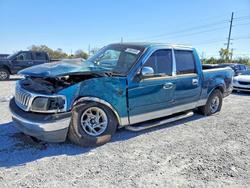 Salvage cars for sale from Copart Riverview, FL: 2001 Ford F150 Supercrew