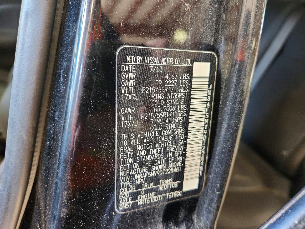 2013 Nissan Juke s