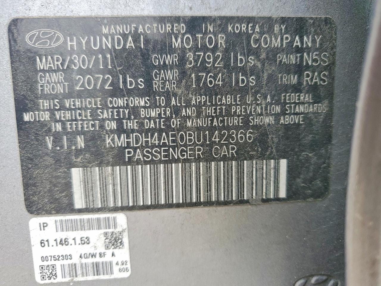 2011 Hyundai Elantra