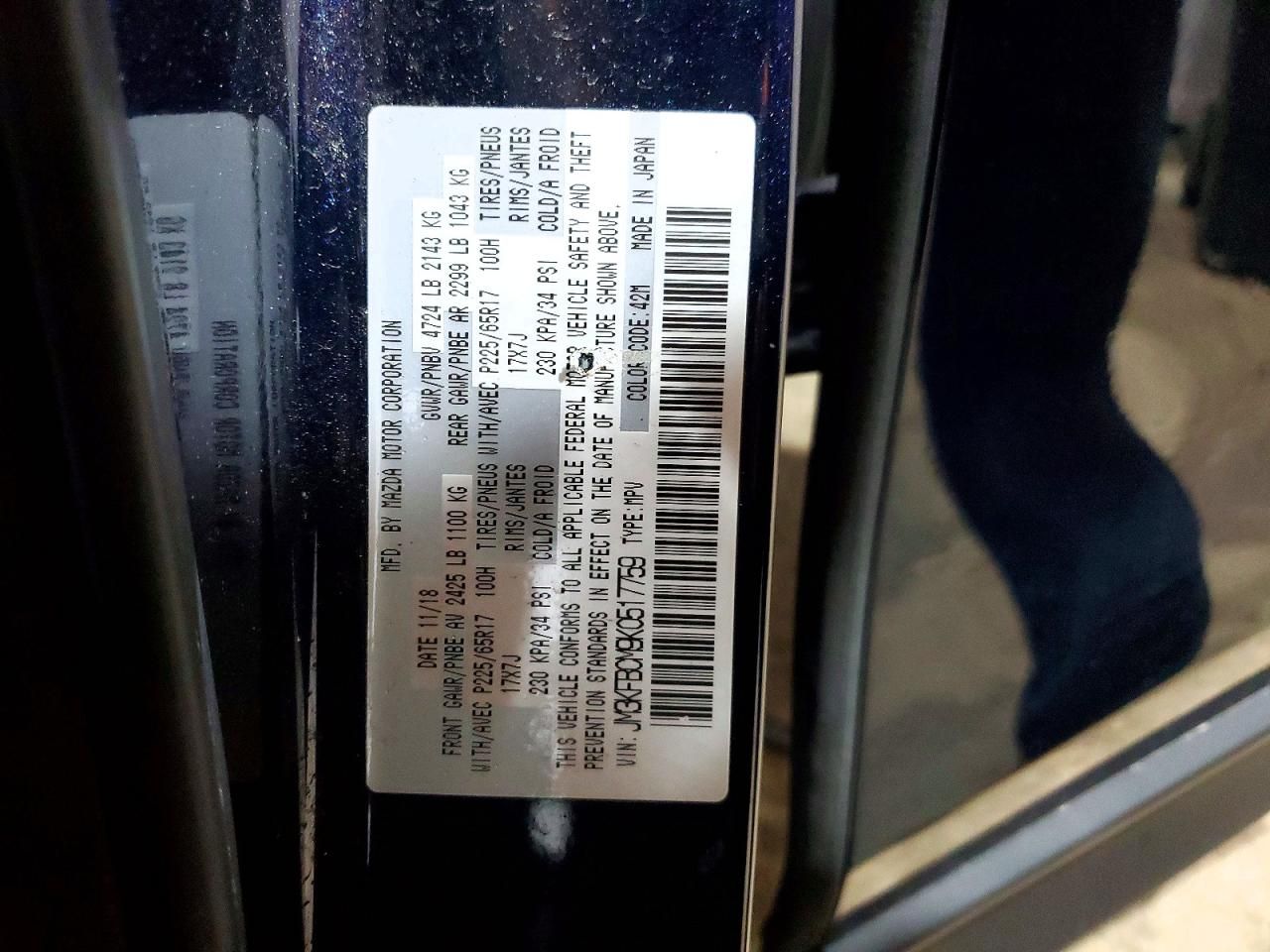 2019 Mazda Cx-5 Touring