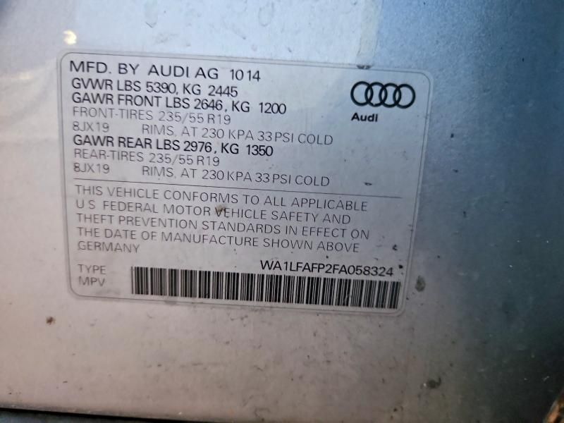 2015 Audi Q5 Premium Plus