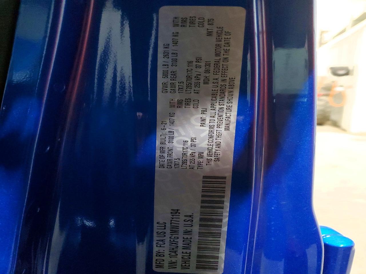 2021 Jeep Wrangler Unlimited Rubicon